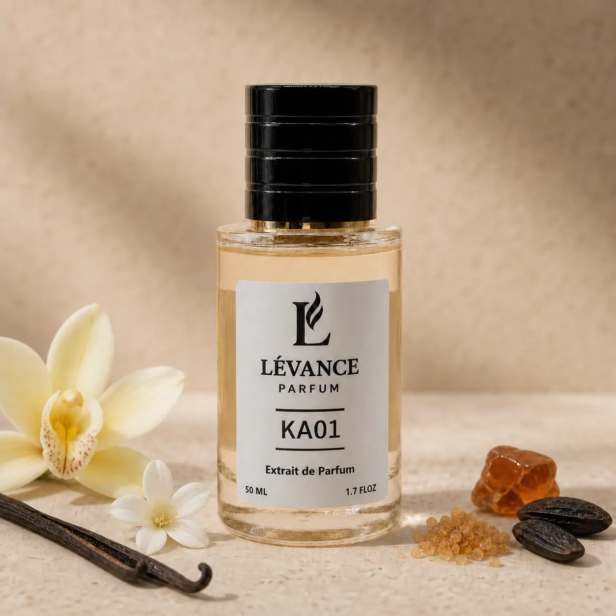 KA01 Sweet Vanilla – Extrait de Parfum von Lévance